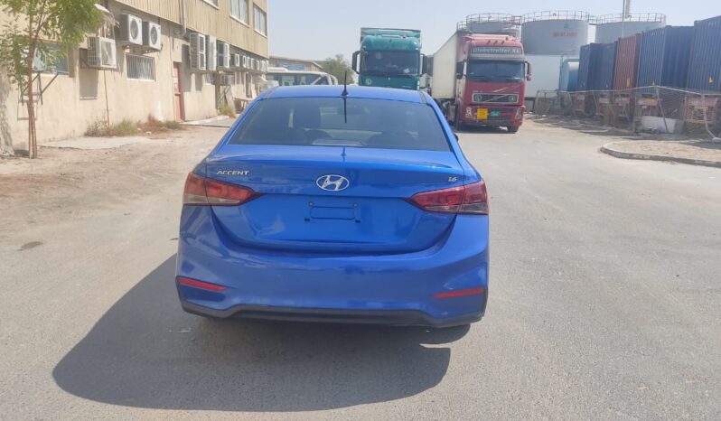 Hyundai Accent 2019 Blue full